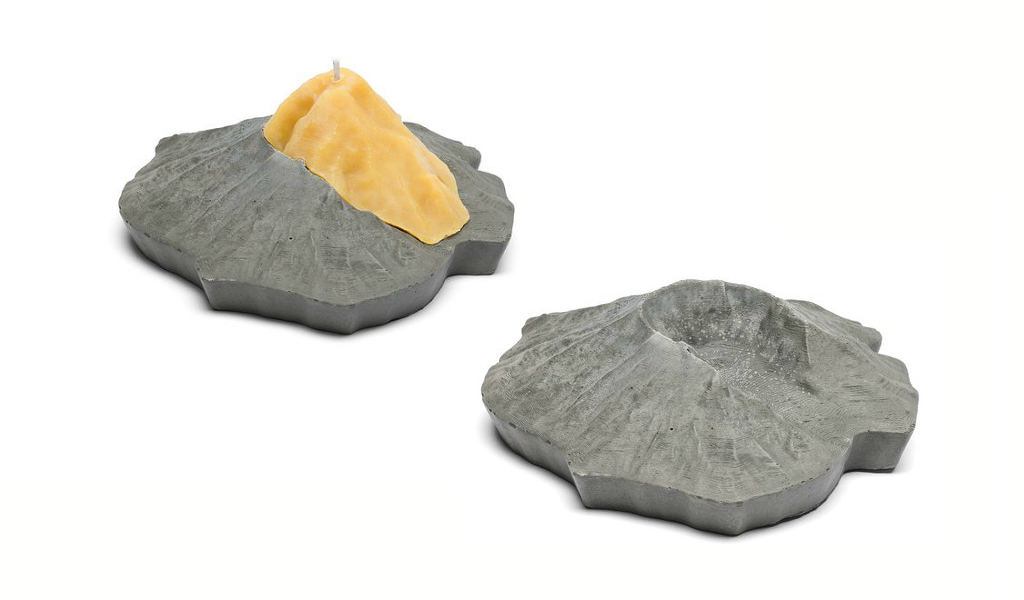 Image of Cascadia Candle Co – Mt Saint Helens Eruption Candle and Base