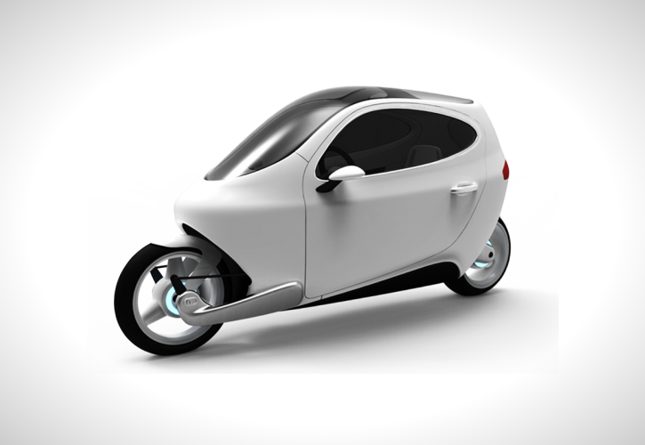Image of Fully-Enclosed Self-Balancing C-1 Electric Motorcycle