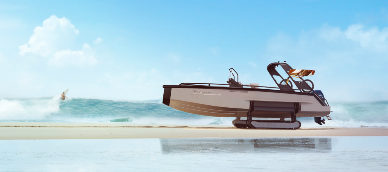 Image of Iguana Yachts – Electric Amphibious Boat