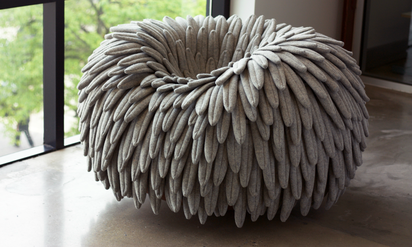 Image of NARL Chair – Feathery Omnidirectional Rocking Chair