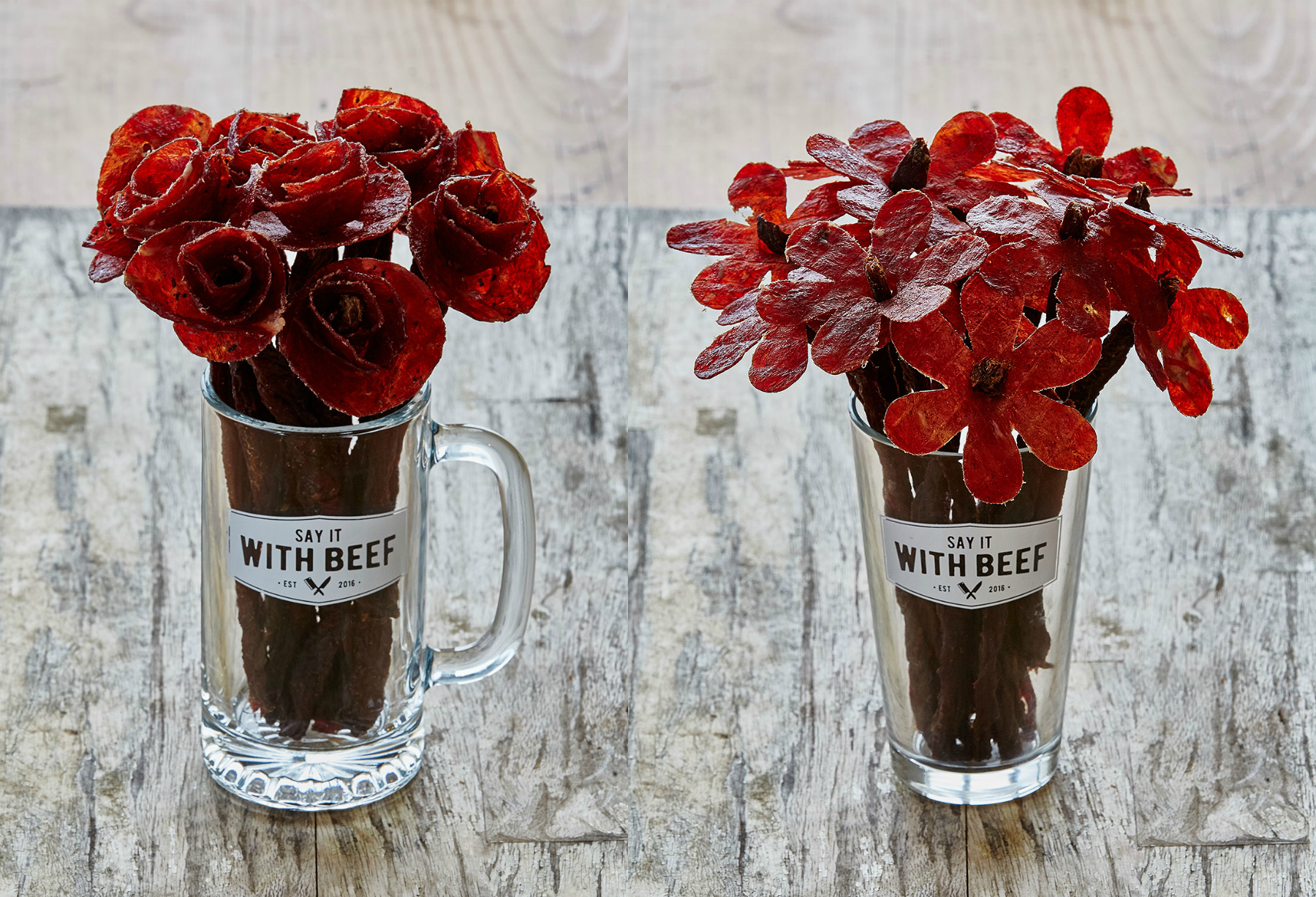 Say It With Beef - Jerky Roses & Daisies | Popmule