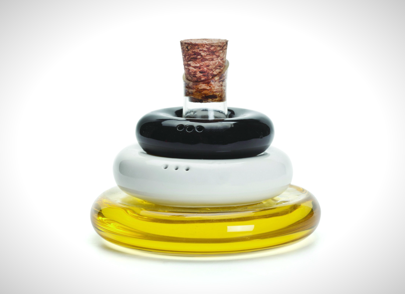 Image of Table Set – Olive Oil, Salt and Pepper
